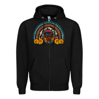 Black saddle sunflower horseshoe rainbow Zipper Hoodie - Artiststas