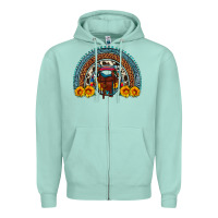 Seafoam saddle sunflower horseshoe rainbow Zipper Hoodie - Artiststas