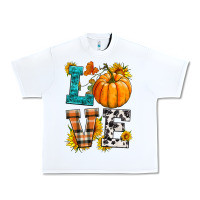 White love pumpkin Urban Heavy Tee - HRA Design Shop