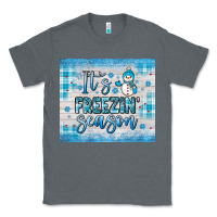 Charcoal Heather it s freezin season Classic Tee - JahusDesignShop