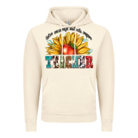 Vintage Artic teacher with sunflower Vintage Hoodie - texasbilliewilder