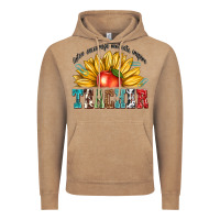 Vintage Coffee teacher with sunflower Vintage Hoodie - texasbilliewilder