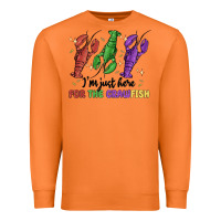 Carrot i'm just here for the crawfish Premium Sweatshirt - MaliasSmallBusiness
