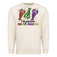 Sandshell i'm just here for the crawfish Premium Sweatshirt - MaliasSmallBusiness