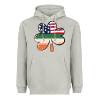 Moon Dust st patricks day shamrock american flag Heavyweight Hoodie - MaliasSmallBusiness