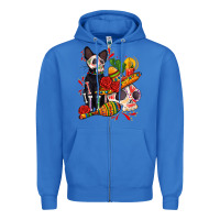 True Royal mexican dead day with skeleton cat Zipper Hoodie - AdoDesignShop
