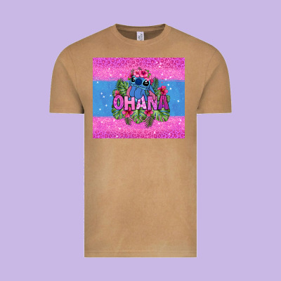 Ohana Stitch Vintage Tee Designed By Zillion Design Studio