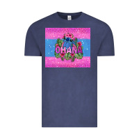 Vintage Denim ohana stitch Vintage Tee - Zillion Design Studio