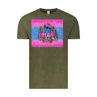 Vintage Olive ohana stitch Vintage Tee - Zillion Design Studio