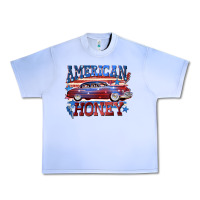 Grape Ice American honey 4th of july Urban Heavy Tee - CowGirlArtShop