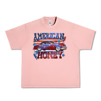 Salmon American honey 4th of july Urban Heavy Tee - CowGirlArtShop