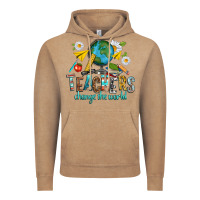 Vintage Coffee teachers change the world Vintage Hoodie - texasbilliewilder