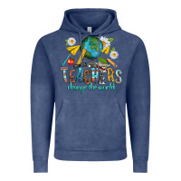 Vintage Denim teachers change the world Vintage Hoodie - texasbilliewilder