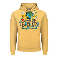 Vintage Mustard teachers change the world Vintage Hoodie - texasbilliewilder