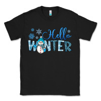 Black hello winter Classic Tee - JahusDesignShop