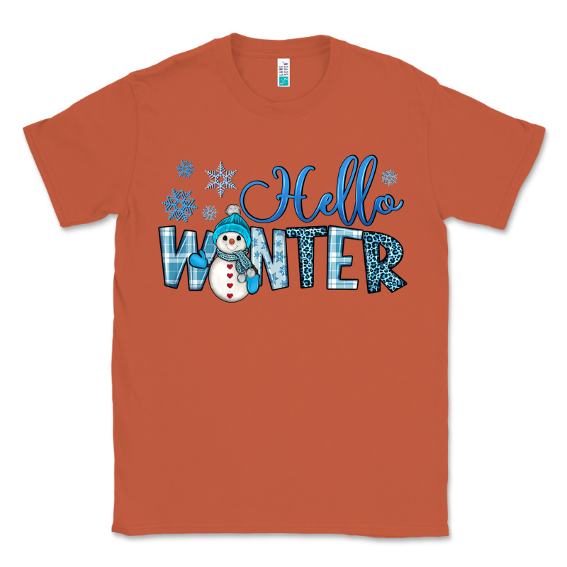 Hello Winter Classic Tee by JahusDesignShop | Teevron