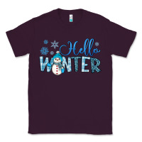 Plum hello winter Classic Tee - JahusDesignShop