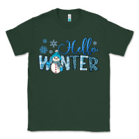 Sports Green hello winter Classic Tee - JahusDesignShop