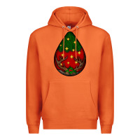 Carrot Christmas  teardrop Premium Hoodie - BundleAndBundleShop