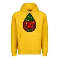 Lemon Christmas  teardrop Premium Hoodie - BundleAndBundleShop