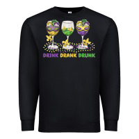 Black drink drank drunk Premium Sweatshirt - MaliasSmallBusiness