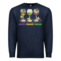 Navy drink drank drunk Premium Sweatshirt - MaliasSmallBusiness