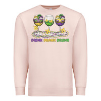 Pale Pink drink drank drunk Premium Sweatshirt - MaliasSmallBusiness