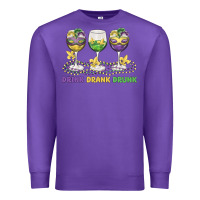 Purple drink drank drunk Premium Sweatshirt - MaliasSmallBusiness