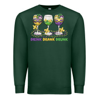 Sports Green drink drank drunk Premium Sweatshirt - MaliasSmallBusiness