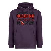 Plum would trade husband for a sack of crawfish Heavyweight Hoodie - MaliasSmallBusiness