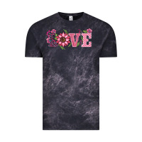 Cloud Black walentine's day love sunflower Vintage Tee - BarkalooDesign