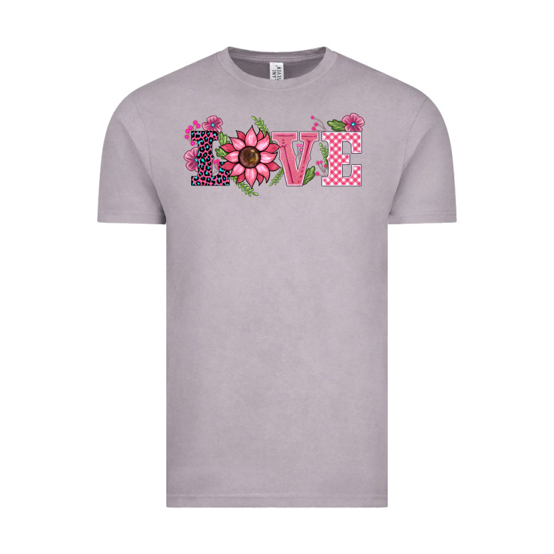 Walentine's Day Love Sunflower Vintage Tee by BarkalooDesign | Teevron