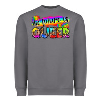 Storm the future is queer Heavyweight Sweatshirt - Zillion Design Studio