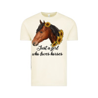 Vintage Arctic just a girl who loves horses Vintage Tee - RanaPortraitStore