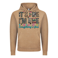 Vintage Coffee it s fine i m fine everything s fine Vintage Hoodie - Zillion Design Studio