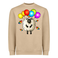 Mushroom rainbow sheep Heavyweight Sweatshirt - Zillion Design Studio