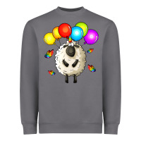 Storm rainbow sheep Heavyweight Sweatshirt - Zillion Design Studio