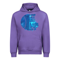 Tulip I Know I Play Like A Girl Try To Keep Up Softball Urban Hoodie - Bettercallsaul