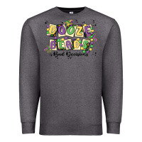 Charcoal Heather booze beads Premium Sweatshirt - MaliasSmallBusiness