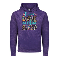 Cloud Purple if you love me let me sleep Vintage Hoodie - Zillion Design Studio