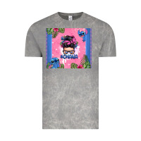 Cloud Rock ohana stitch messy bun Vintage Tee - Zillion Design Studio