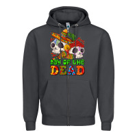Smoke mexican day of the dead Zipper Hoodie - AdoDesignShop