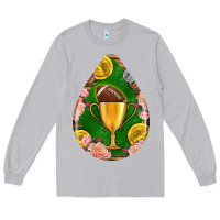 Moon Dust american football and western roses teardrop Long Sleeve Tee - BundleAndBundleShop