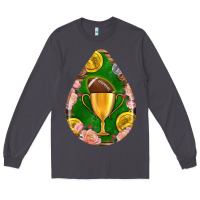 Smoke american football and western roses teardrop Long Sleeve Tee - BundleAndBundleShop