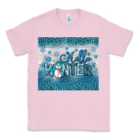 Bubblegum Pink hello winter Classic Tee - JahusDesignShop