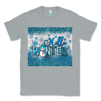 Heather Grey hello winter Classic Tee - JahusDesignShop