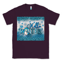 Plum hello winter Classic Tee - JahusDesignShop