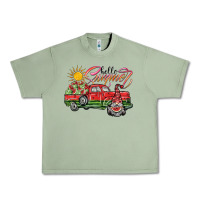 Oil Green hello summer Urban Heavy Tee - SublimationCraftShop