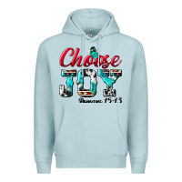 Blue Mist Choose Joy Premium Hoodie - BundleAndBundleShop