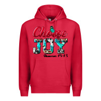 Cardinal Choose Joy Premium Hoodie - BundleAndBundleShop